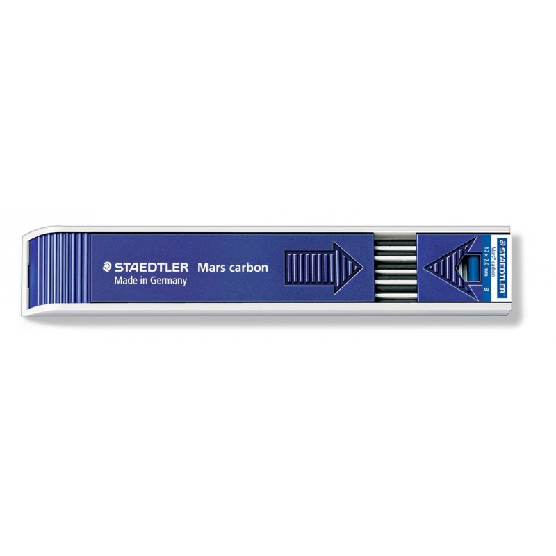 Staedtler 12 Μύτες για Μηχανικό Μολύβι 2mm B