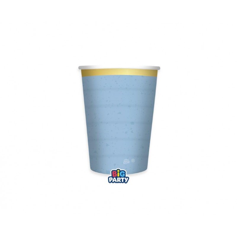 Ποτήρια Χάρτινα 250ml Rustic Ocean 6τεμ