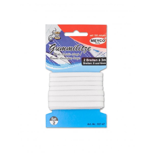 Λάστιχο Λευκό 6mm x 3m Λάστιχο Λευκό 6mm x 3m