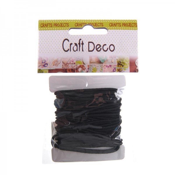 Λάστιχο στρογγυλό μαύρο 2mm x 5m