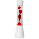 Fisura Lava Lamp Tower Red White Base