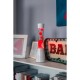 Fisura Lava Lamp Tower Red White Base