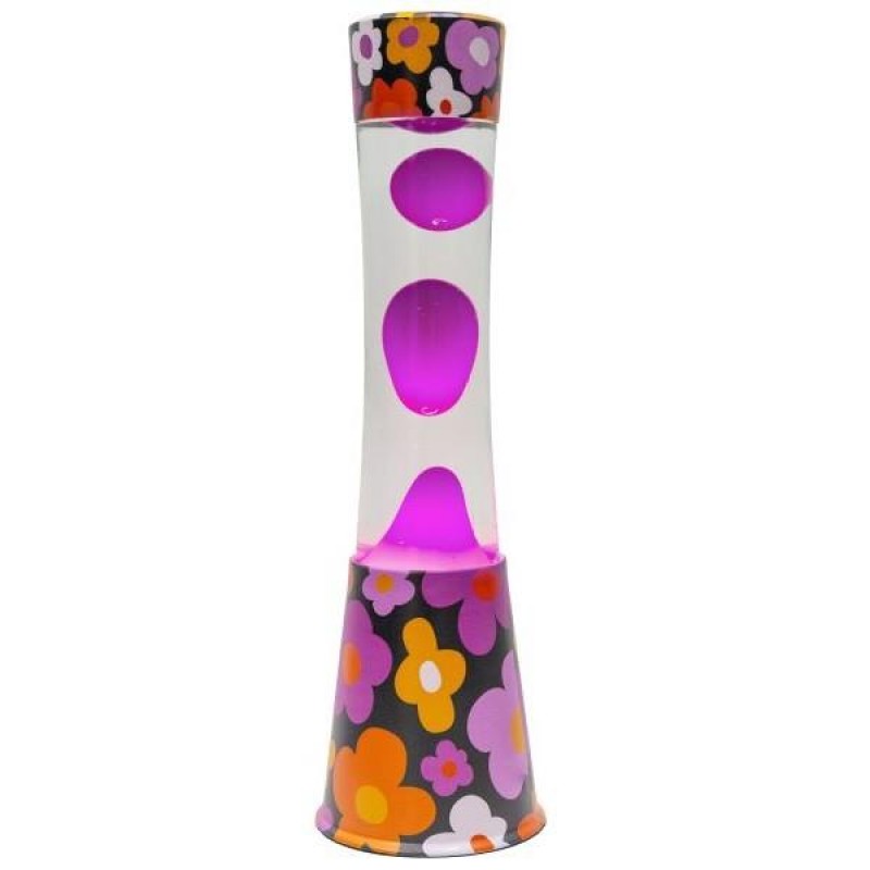 Fisura Lava Lamp Tower Vintage Flowers
