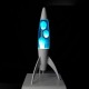 Fisura Lava Lamp Rocket Blue