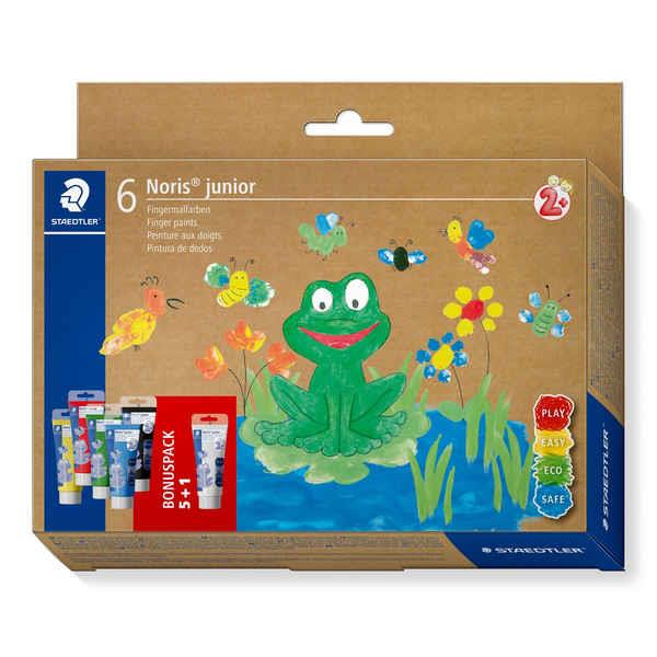 Staedtler Σετ 6 Δαχτυλομπογιές 75ml