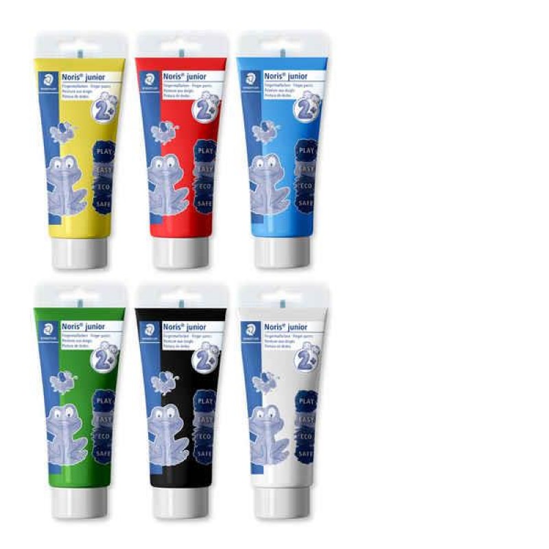 Staedtler Σετ 6 Δαχτυλομπογιές 75ml