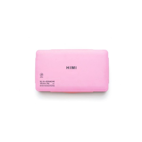 HIMI Jelly Cup Gouache Σετ 18 Χρωμάτων με 3 Πινέλα + Παλέτα Ανάμιξης