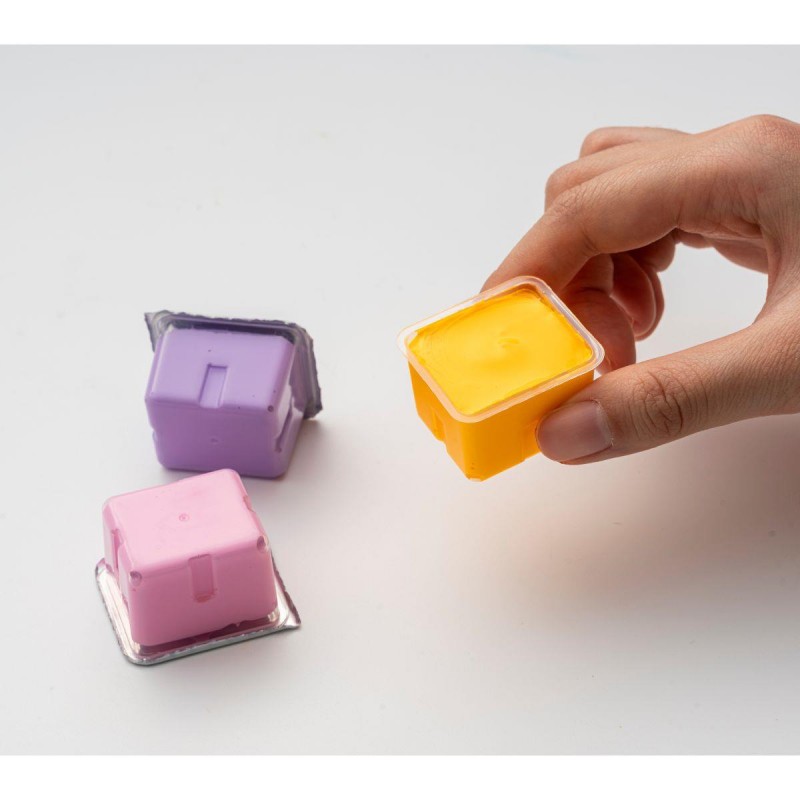 HIMI Jelly Cup Gouache Σετ 18 Χρωμάτων με 3 Πινέλα + Παλέτα Ανάμιξης