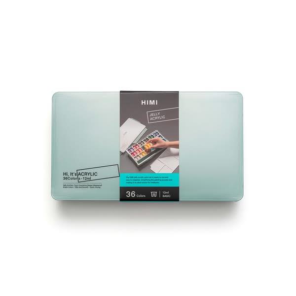 HIMI Twin Cup Jelly Acrylic Σετ 36 Χρωμάτων