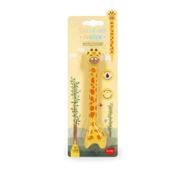 Legami Στυλό με Bάση που Στέκεται Giraffe
