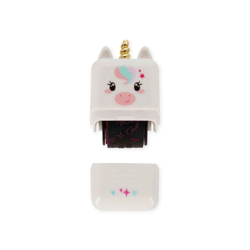 Legami Decorative Roller Stamp Unicorn - Fuchsia Ink Legami Decorative Roller Stamp Unicorn - Fuchsia Ink
