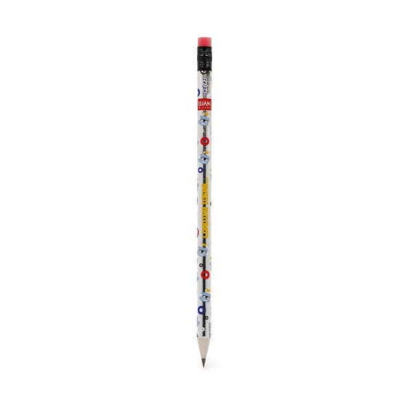 Legami Recycled Paper Pencil - I Used to be a Newspaper - Robot