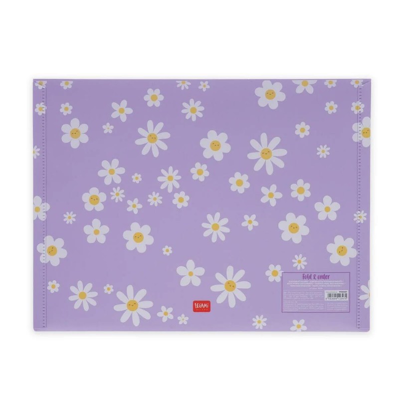 Legami Πλαστικός Φάκελος με Κουμπί A4 - Daisy