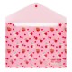 Legami Πλαστικός Φάκελος με Κουμπί A4 - Teddy Bear Cherry Pink