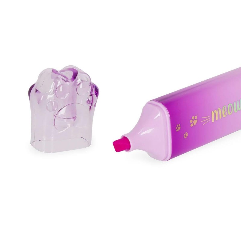 Legami Meow Highlighter - Violet