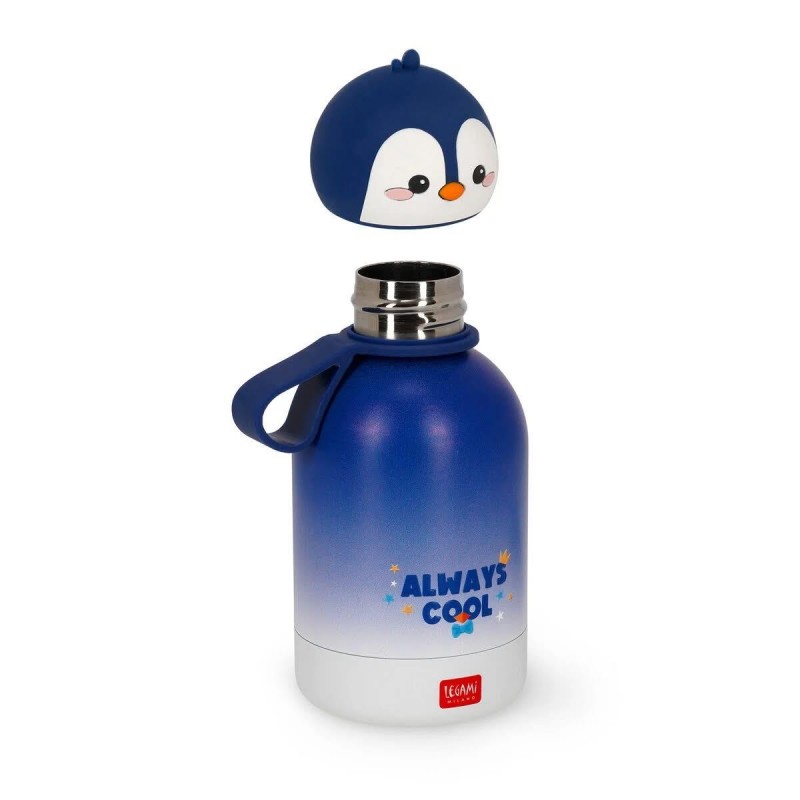 Legami Μεταλλικό Μπουκάλι Θερμός 310ml - Penguin