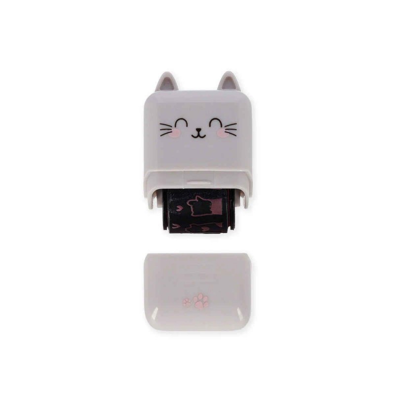 Legami Decorative Roller Stamp Kitty - Pink Ink Legami Decorative Roller Stamp Kitty - Pink Ink