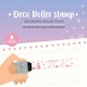 Legami Decorative Roller Stamp Kitty - Pink Ink Legami Decorative Roller Stamp Kitty - Pink Ink