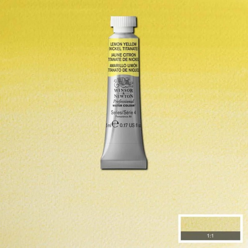 Winsor Newton 5ml Ακουαρέλας Professional 347 Lemon Yellow (Nickel Titanate) Series 4 Winsor Newton 5ml Ακουαρέλας Professional 347 Lemon Yellow (Nickel Titanate) Series 4