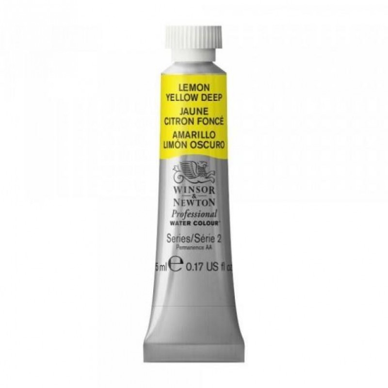 Winsor Newton 5ml Ακουαρέλας Professional 348 Lemon Yellow Deep Series 2 Winsor Newton 5ml Ακουαρέλας Professional 348 Lemon Yellow Deep Series 2