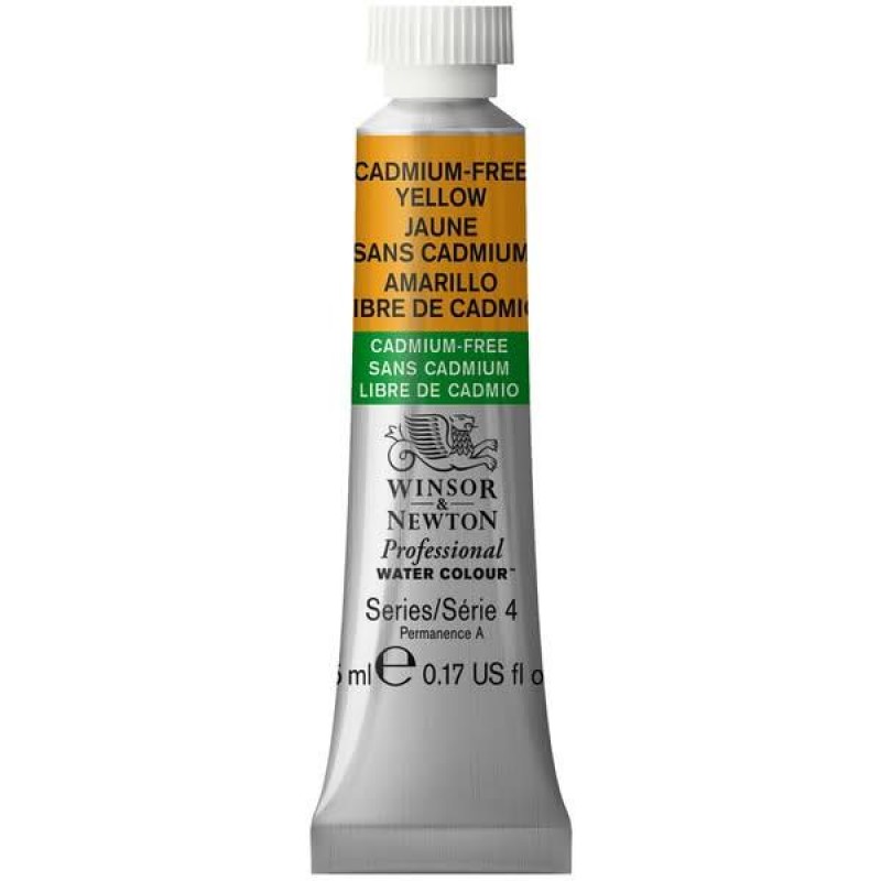 Winsor Newton 5ml Ακουαρέλας Professional 890 Cadmium Free Yellow Series 4