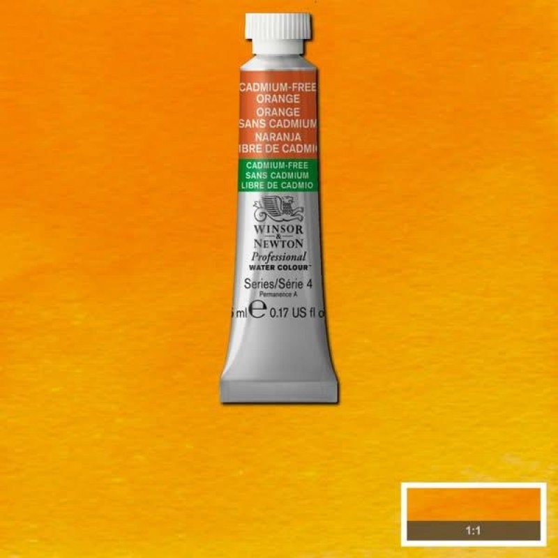 Winsor Newton 5ml Ακουαρέλας Professional 899 Cadmium Free Orange Series 4 Winsor Newton 5ml Ακουαρέλας Professional 899 Cadmium Free Orange Series 4