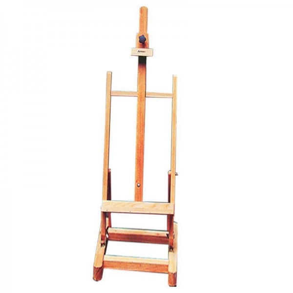 Artmate καβαλέτο ξύλινο με μεντεσέ 55x55x175cm