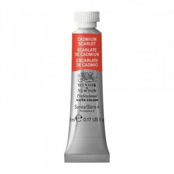 Winsor Newton 5ml Ακουαρέλας Professional 106 Cadmium Scarlet Series 4 Winsor Newton 5ml Ακουαρέλας Professional 106 Cadmium Scarlet Series 4