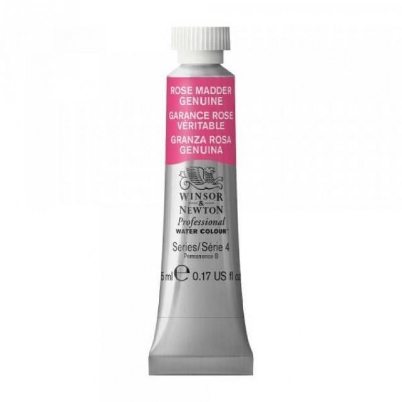 Winsor Newton 5ml Ακουαρέλας Professional 587 Rose Madder Genuine Series 4