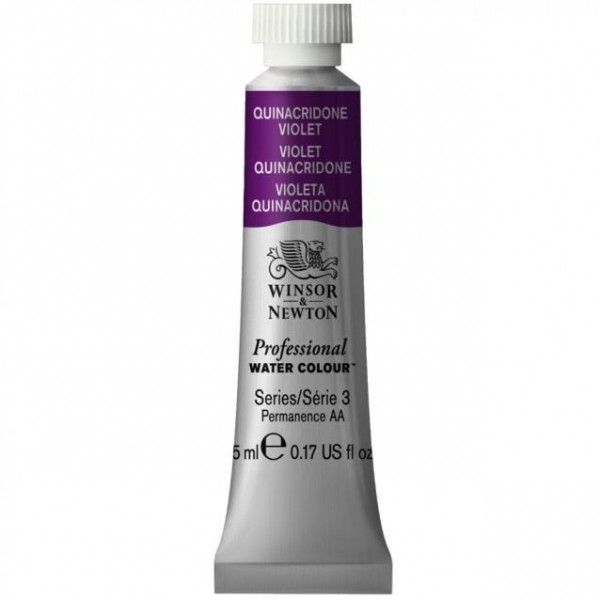 Winsor Newton 5ml Ακουαρέλας Professional 550 Quinacridone Violet Series 3 Winsor Newton 5ml Ακουαρέλας Professional 550 Quinacridone Violet Series 3