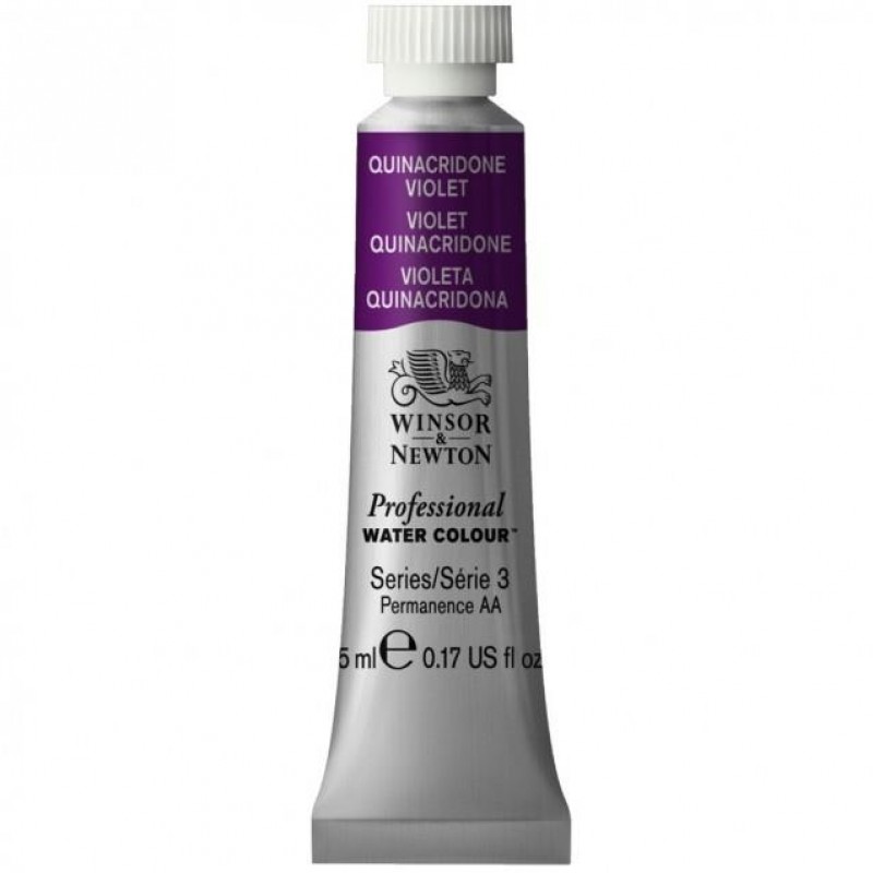 Winsor Newton 5ml Ακουαρέλας Professional 550 Quinacridone Violet Series 3