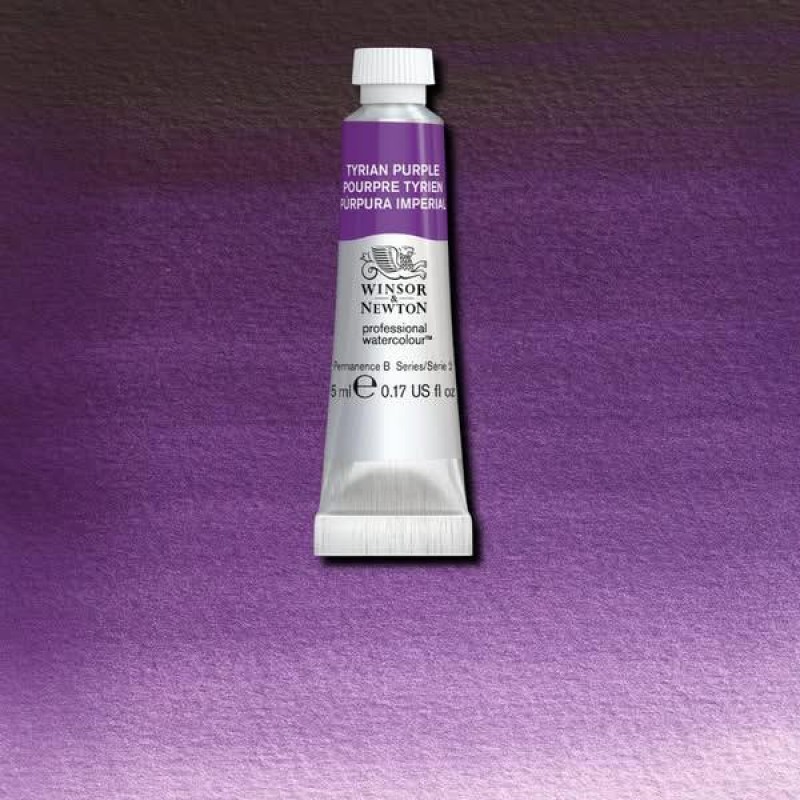 Winsor Newton 5ml Ακουαρέλας Professional 419 Tyrian Purple Series 2
