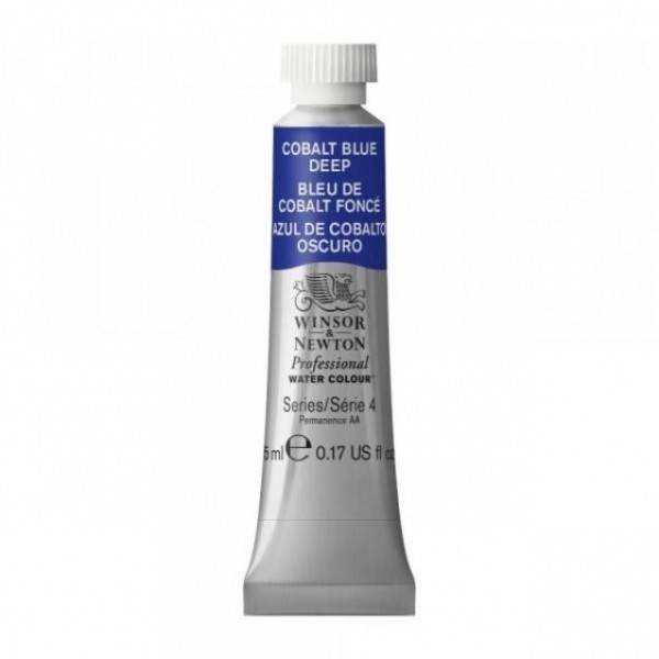 Winsor Newton 5ml Ακουαρέλας Professional 180 Cobalt Blue Deep Series 4 Winsor Newton 5ml Ακουαρέλας Professional 180 Cobalt Blue Deep Series 4