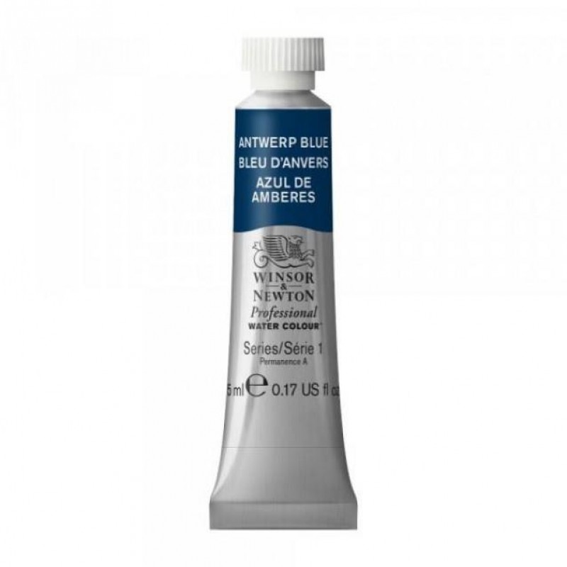 Winsor Newton 5ml Ακουαρέλας Professional 010 Antwerp Blue Series 1
