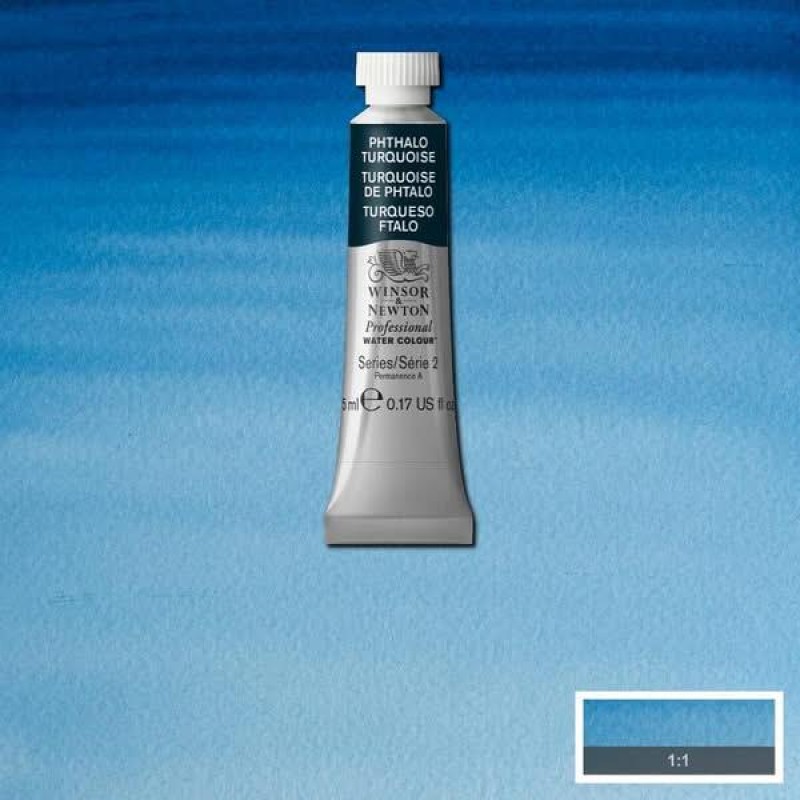 Winsor Newton 5ml Ακουαρέλας Professional 526 Phthalto Turquoise Series 2
