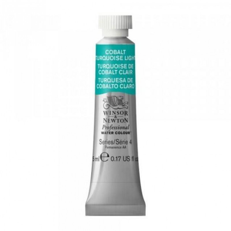 Winsor Newton 5ml Ακουαρέλας Professional 191 Cobalt Turquoise Light Series 4