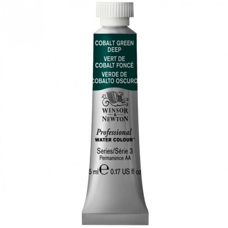 Winsor Newton 5ml Ακουαρέλας Professional 185 Cobalt Green Deep Series 3