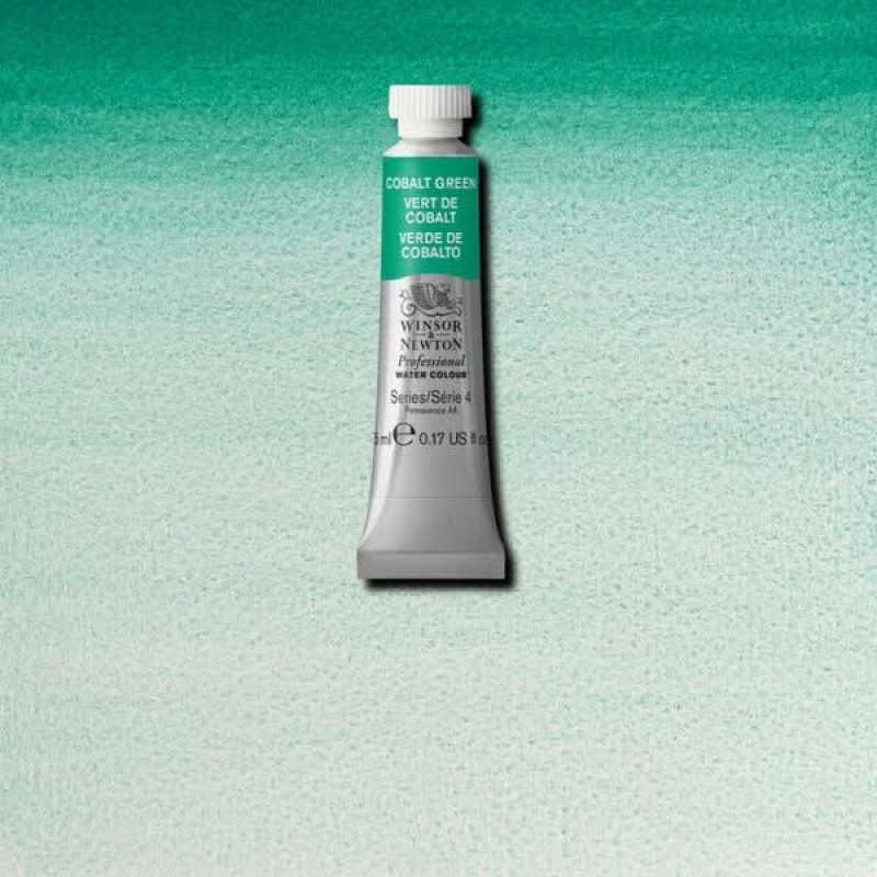 Winsor Newton 5ml Ακουαρέλας Professional 184 Cobalt Green Series 4