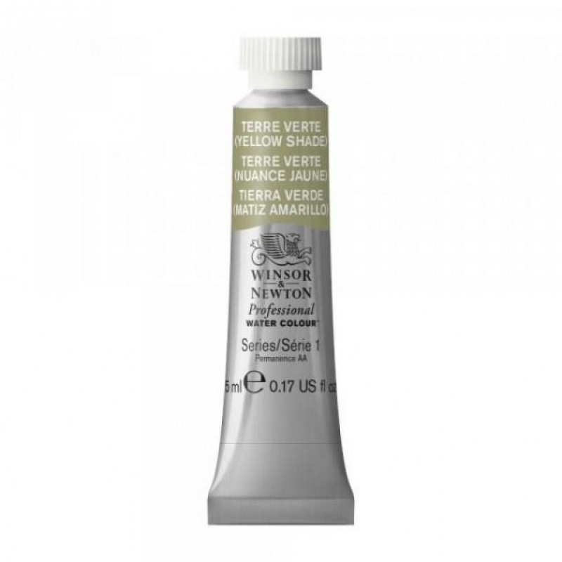 Winsor Newton 5ml Ακουαρέλας Professional 638 Terre Verte (Yellow Shade) Series 1