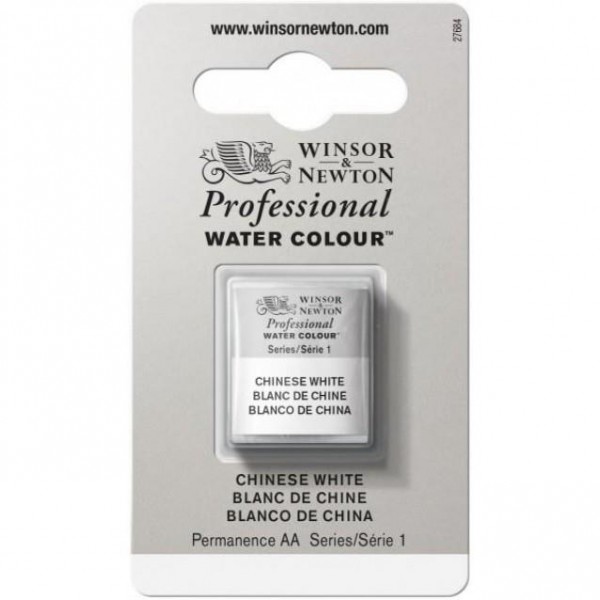 Winsor Newton Half Pan Ακουαρέλας Professional 150 Chinese White Series 1 Winsor Newton Half Pan Ακουαρέλας Professional 150 Chinese White Series 1