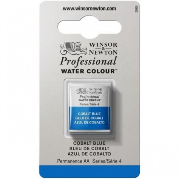 Winsor Newton Half Pan Ακουαρέλας Professional 178 Cobalt Blue Series 4 Winsor Newton Half Pan Ακουαρέλας Professional 178 Cobalt Blue Series 4