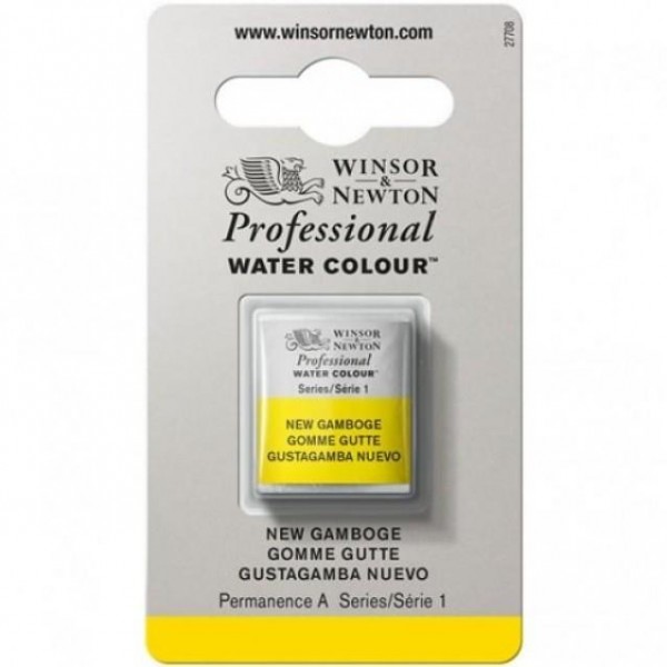 Winsor Newton Half Pan Ακουαρέλας Professional 267 New Gamboge Series 1