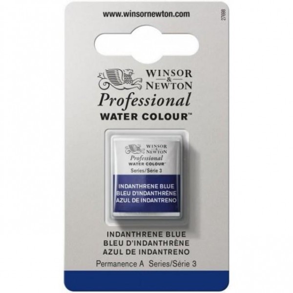 Winsor Newton Half Pan Ακουαρέλας Professional 321 Indanth Blue Series 3