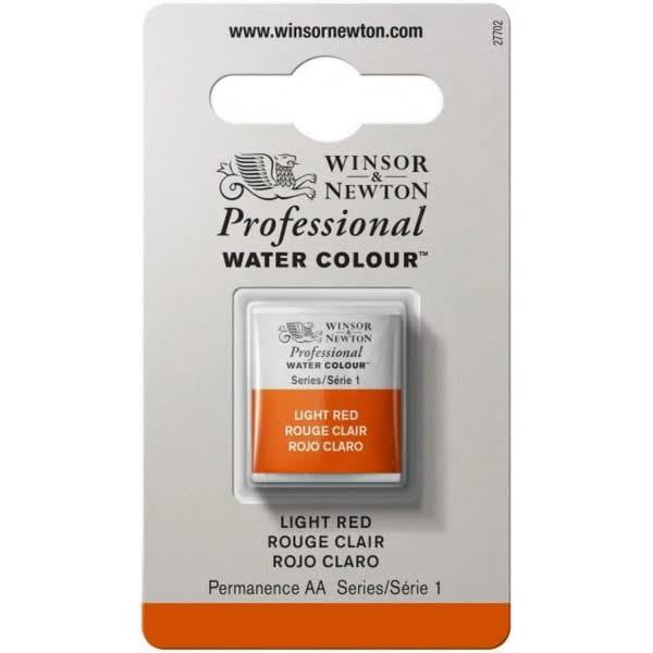 Winsor Newton Half Pan Ακουαρέλας Professional 362 Light Red Series 1