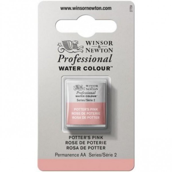 Winsor Newton Half Pan Ακουαρέλας Professional 537 Potters Pink Series 2