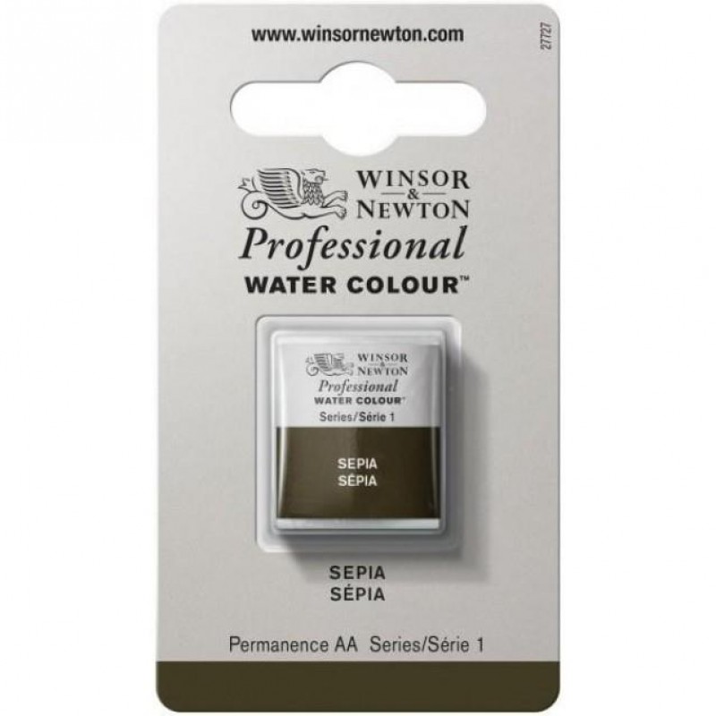 Winsor Newton Half Pan Ακουαρέλας Professional 609 Sepia Series 1 Winsor Newton Half Pan Ακουαρέλας Professional 609 Sepia Series 1
