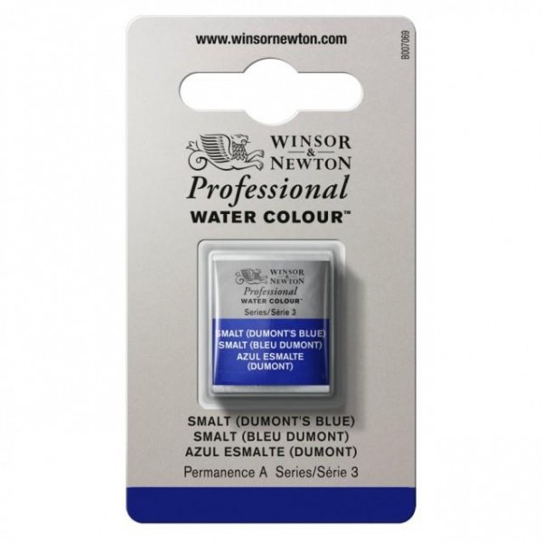 Winsor Newton Half Pan Ακουαρέλας Professional 710 Smalt Series 3