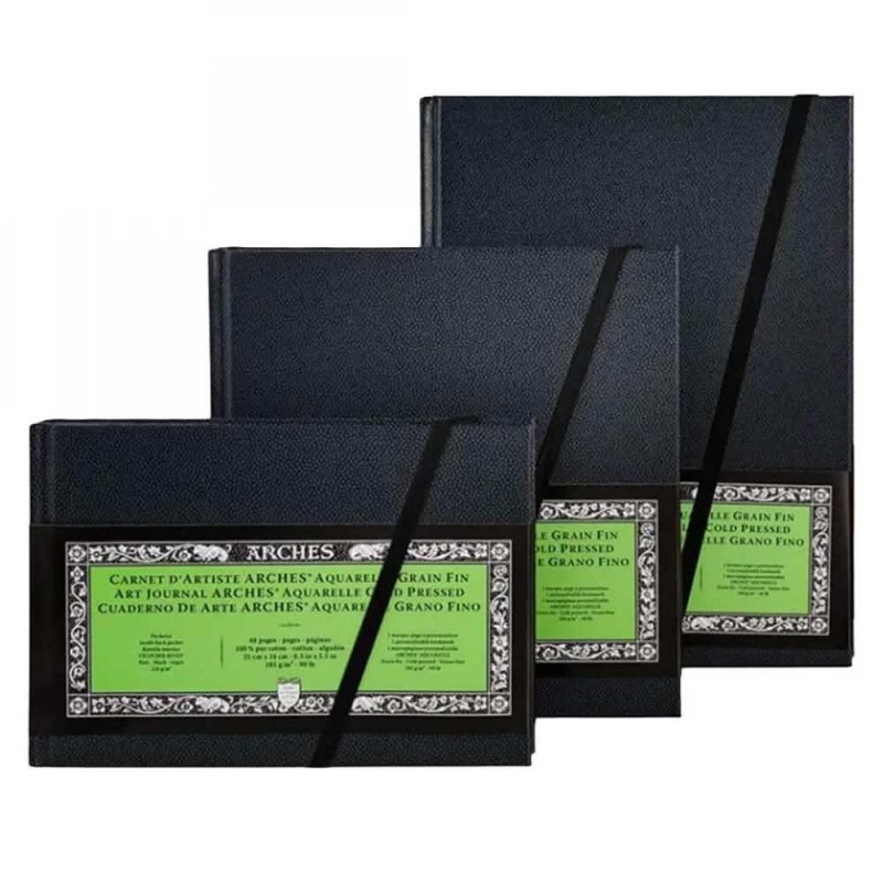 Arches Μπλοκ Ακουαρέλας Art Journal Cold Pressed (Λεπτόκοκκο) 185gr 21x21 cm 24 φύλλων Arches Μπλοκ Ακουαρέλας Art Journal Cold Pressed (Λεπτόκοκκο) 185gr 21x21 cm 24 φύλλων