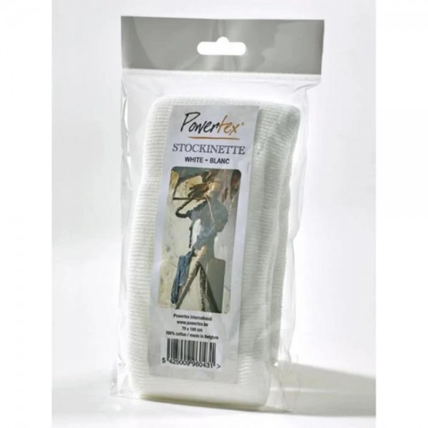 Powertex Stockinette Ελαστική Βαμβ. Γαζα Γλυπτικής 70x100cm Λευκή Powertex Stockinette Ελαστική Βαμβ. Γαζα Γλυπτικής 70x100cm Λευκή