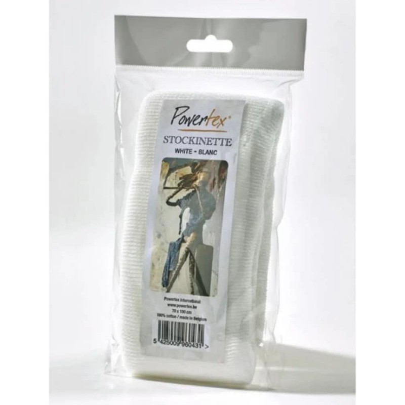 Powertex Stockinette Ελαστική Βαμβ. Γαζα Γλυπτικής 70x100cm Λευκή Powertex Stockinette Ελαστική Βαμβ. Γαζα Γλυπτικής 70x100cm Λευκή